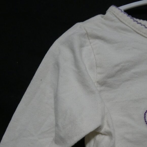KLOZ FOR KIDS | size 3 | 100% Cotton | Embroidered Butterfly Front Long Sleeve - Picture 3 of 15